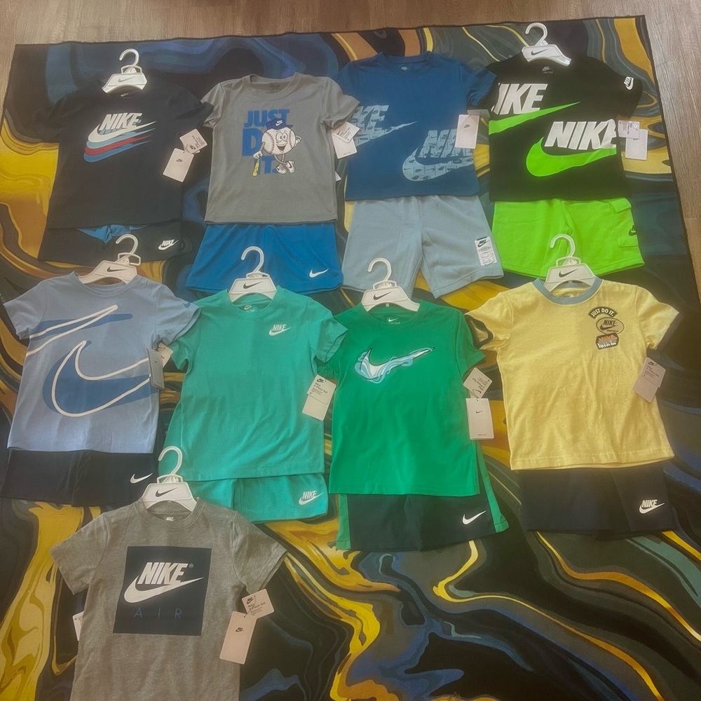 Nike Kids Graphic T-Shirt - Blue